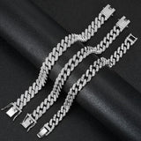 Jacruces 14K Gold Plated Ankle Bracelets for Women Cuban Link Anklets Plus Size Ankle Bracelet Layered Link Anklet Set Rhinestone Bling Anklets Jewelry for Women Gift Set