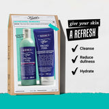 Kiehl's Essentials Men's Skincare Gift Set - $75 Value Routine Including Facial Fuel Cleanser and Moisturizer - Awaken & Hydrate Skin