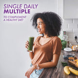 Bluebonnet Nutrition Multi One (Iron Free) Vegetable Capsules, Complete Full Spectrum Multiple, B Vitamins, General Health, Gluten Free, Milk Free, Kosher, 120 Count