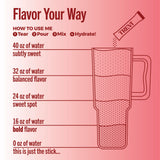 TREVI™ Sugar Free Electrolytes - Drink Mix Hydration Powder Packets - 28 Count - Cranberry Lychee