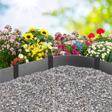 CAIGAIC Landscape Stakes 30 Pack, 10 Inch Garden Landscape Anchoring Stakes for Terrace Board, Landscape Edging Coil, Grass Barrier, Bender Board, Garden Liner