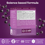 KEY NUTRIENTS Multivitamin Electrolytes Powder Packets - Delicious Acai Berry 20 Pack Hydration Packets - Travel Hydration Powder - No Sugar, No Calories, Gluten Free - Made in USA