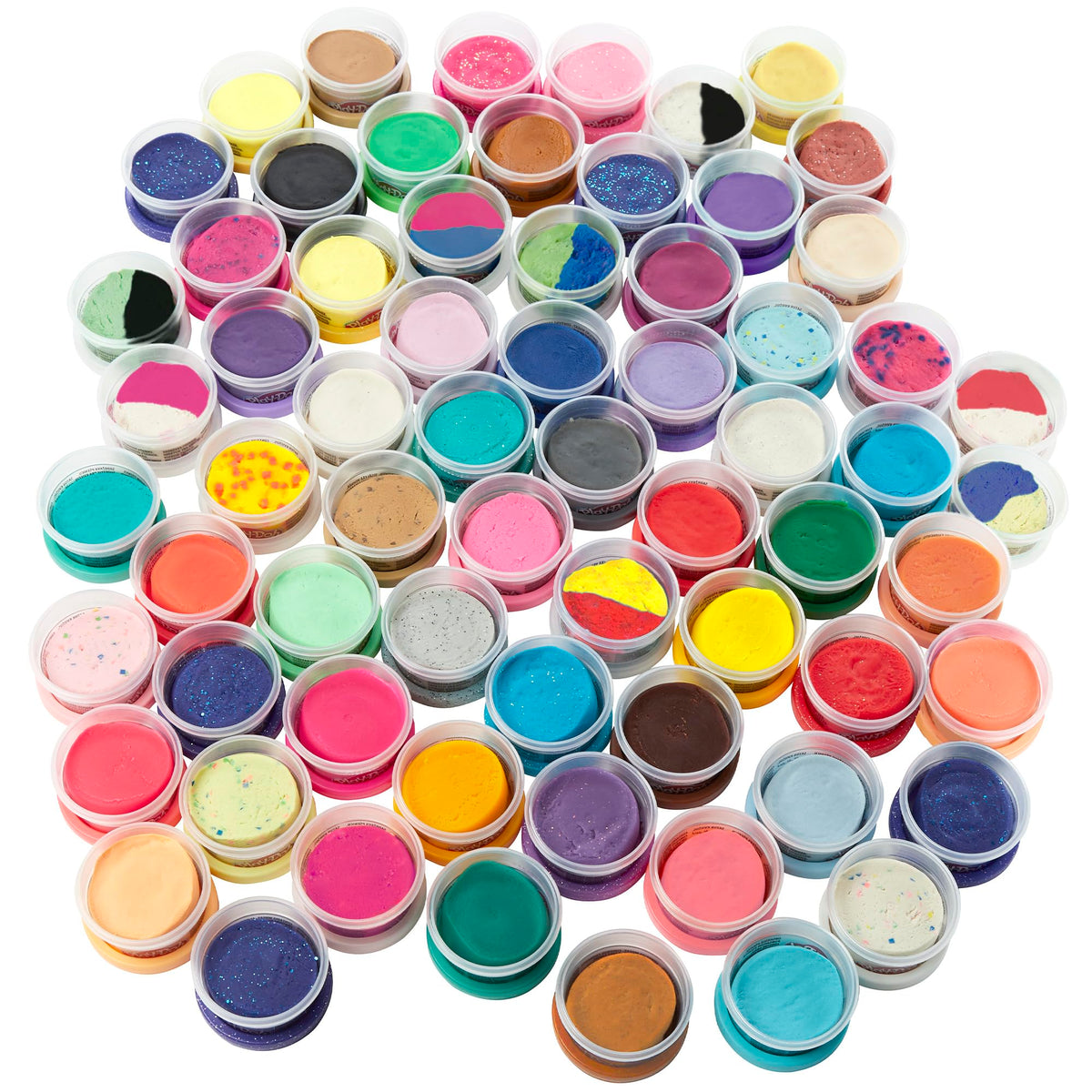 Play-Doh Ultimate Color Collection 65-Pack of 1-oz Cans, Includes Sparkle, Confetti & Color Burst, Back to School Classroom Supplies, Preschool Toys, Ages 2+ (Amazon Exclusive)