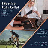 Copper Compression Arthritis Gloves | Fingerless Arthritis Carpal Tunnel Pain Relief for Men & Women | Hand Support Wrist Brace for Neuropathy, Rheumatoid, Tendonitis, Swelling, Crocheting, Typing (S)