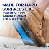 Dr. Scholl's Work Insoles (Pack) // All-Day Shock Absorption and Reinforced Arch Support That Fits in Work Boots and More (for Men's 8-14, Also Available for Women's 6-10) 1 Pair (Pack of 2) 2 Count