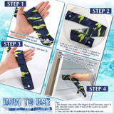 Tarpop 15 Pieces Cooling Neck Wraps Bulk Camo Ice Cooling Bandana Reusable Cooler Scarf Tube for Hot Weather Outdoor Fishing Running