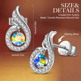 Kate Lynn Phoenix 925 Sterling Silver Stud Earrings for Women