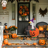 Halloween Porch Goose Outfit Pumpkin Goose Costume for Outdoor Decor