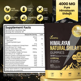 Formula with Pure Himalayan Shilajit, Ashwagandha, and 75% Fulvic Acid | Sugar-Free Vegan, 85+ Trace Minerals