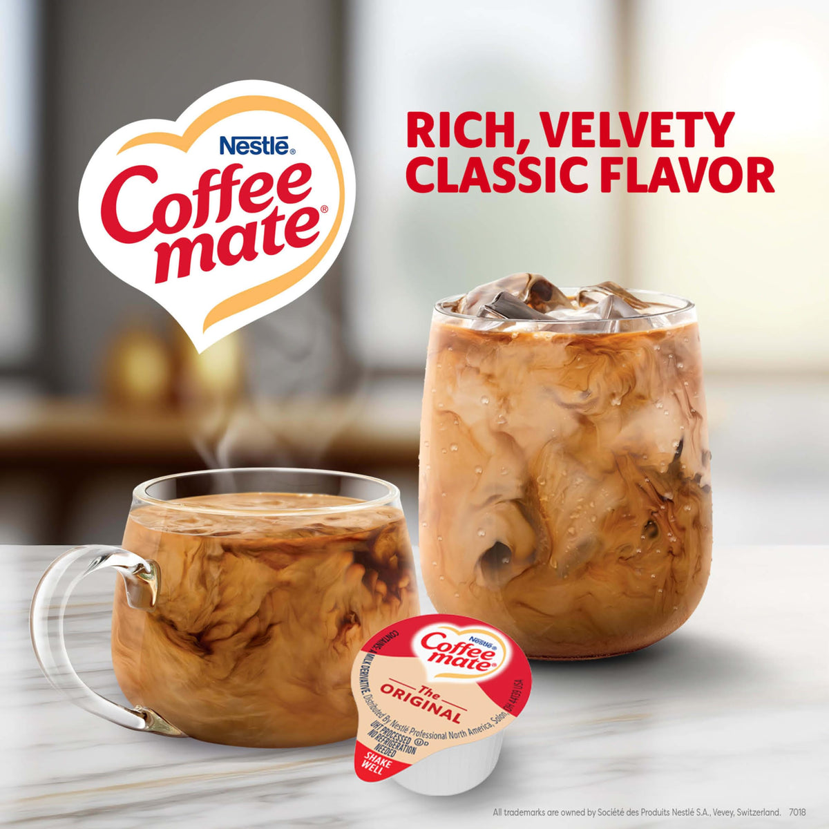 Nestle Coffee mate Original Non-Dairy Creamer Singles, 0.375 oz, 360-Pack