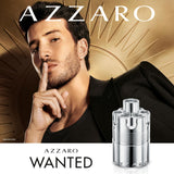 Azzaro Wanted Eau de Parfum - Energizing & Intense Mens Cologne - Woody, Aromatic & Spicy Fragrance - Juniper Berries, Sage, Vetiver - Lasting Wear - Luxury Perfumes for Men - Travel Size, 1.6 Fl. Oz