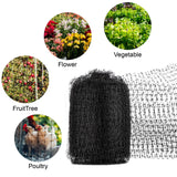 NONMON Bird Netting Deer Fence Netting 5 x 100FT Heavy Duty Garden Netting