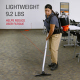 Hoover Commercial Shoulder Vac Pro Bagged Backpack Vacuum Cleaner, Lightweight, Chiropractic Design, HEPA Media Filtration, Corded Vacuum Cleaners for Commercial Use on Carpet and Hard Floors