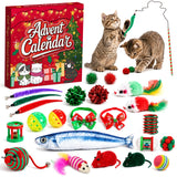 Cat Advent Calendar 2026, 24 Days Assorted Interactive Toys for Indoor Cats