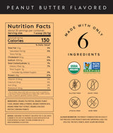 Truvani Vegan Pea Protein Powder | Peanut Butter | 20g Organic Plant Based Protein | 20 Servings | Keto | Gluten & Dairy Free | Low Carb | No Added Sugar