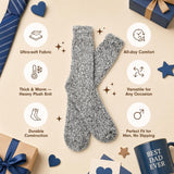 Unboxme Gifts Premium Mens Fuzzy Cloud Socks - Cozy Slippers Socks for Men