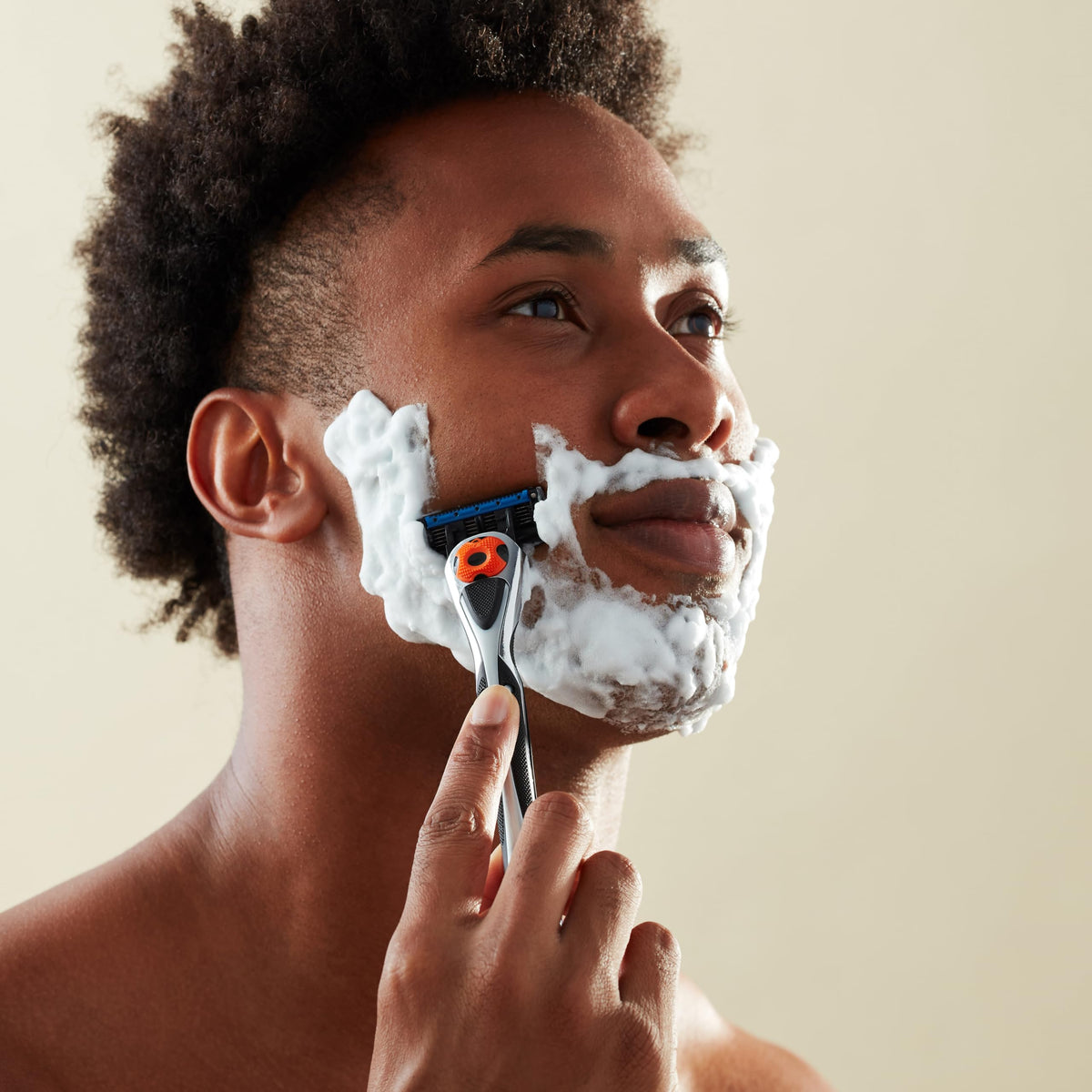 Amazon Essentials 5-Blade Razor Refills for Men with Dual Lubrication and Precision Beard Trimmer, 12 Cartridges (Fits Amazon Essentials Razor Handles only) (Previously Amazon Basics)