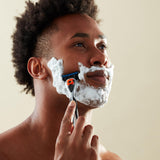 Amazon Essentials 5-Blade Razor Refills for Men with Dual Lubrication and Precision Beard Trimmer, 12 Cartridges (Fits Amazon Essentials Razor Handles only) (Previously Amazon Basics)