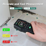 Pinless Moisture Meter for Wall,Floor – Digital Moisture Tester