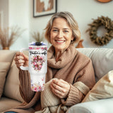 Pastor Appreciation Gifts - Pastor Wife Tumbler with Handle - 40oz Stainless Steel Travel Mug Insulated Coffee Cup, Pastor Gifts for Women, Appreciation Gift for Pastors Wife Birthday, Christmas