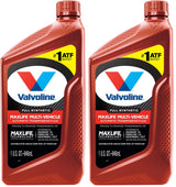 Valvoline ATF, Automatic Transmission Fluid, 1 QT Pack of 2 | MaxLife | Multi-Vehicle | Full Synthetic