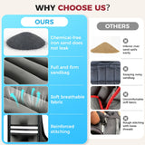 BAGAIL Weighted Vest, 5lbs/10lbs/12lbs/15lbs/20lbs/25lbs/30lbs Weight Vest with Detachable Phone Pouch, Rucking Vest for Women, Men, Walking, Weight Loss, Training, Running