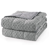 Mr. Sandman Cooling Weighted Blanket for Adults, Queen Size 15 lbs, 60″x80″