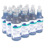 CREW Diversey 100925283 Neutral Non-Acid Bowl & Bathroom Disinfectant, 32 oz Squeeze Bottle, 12/CT