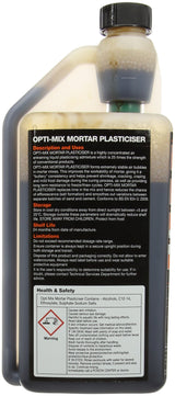 Everbuild OPTIMIX1 Opti-Mix Mortar Plasticizer 1L