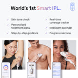 Braun IPL Skin i·Expert, at Home Laser Hair Removal, Holiday Gifts for Women and Men with Free App, Smart IPL, Vanity Case, Venus Razor, 2 Smart Heads, Facial Trimmer, PL7219