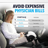 FORTHiQ Knee Massager Smart with Heat, Red Light and Massage Therapy, 3-in-1 Cordless, 2024 Updated Edition, FSA or HSA Eligible, Gifts for Grandma & Grandpa