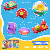 Montessori Busy Board Toys for 1 Year Old Boy, 1 Year Old Boy Birthday Gift