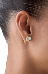 kate spade new york Disco Pansy Leverbacks Earrings