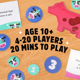Herd Mentality Board Game: Funny Family Party for Game Night, 4-20 Players