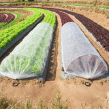 Vincreem 2 Pcs 18 x 118 inch Mesh Garden Greenhouse Tunnel Netting Protection Netting Pest Barrier Vegetable Plant Ultra Fine Mesh Cover Fruit Flowers Row Cover for Raised Beds Garden Greenhouse