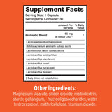 Szio+ Utiva Probiotic – Urinary Tract and Gut Health Supplement – 12 Billion CFU Lactobacillus & Bifidobacterium Probiotic for Men and Women, 30 Delayed Release Vegi Capsules