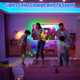 maylit 18ft ICRGB TV LED Backlight for 75-85in TVs