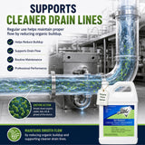 Black Diamond Stoneworks GET SERIOUS Grease Trap Treatment – Commercial Enzyme Grease Trap Cleaner & Drain Maintenance for FOG Reduction, Odor Control & Free-Flowing Drains