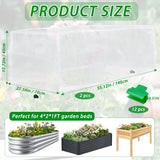 Garden Netting for Raised Beds, Plant Covers Garden Protection Bird Netting