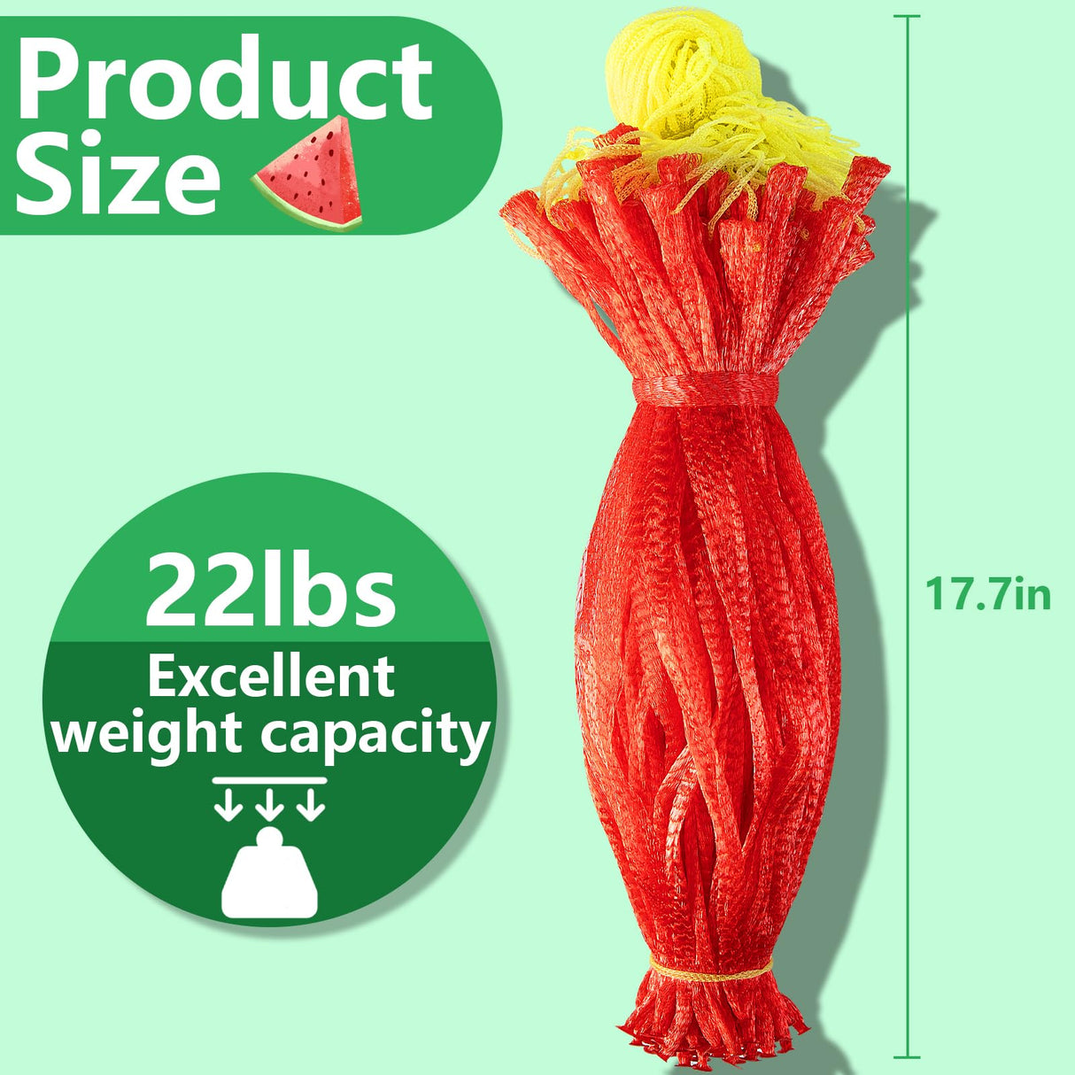200 Pack Watermelon Nets, Hanging Watermelon Support Nets