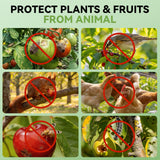 Garden Bird Netting for Plant and Fruit Tree Protection,4 Pack 4.9x4FT