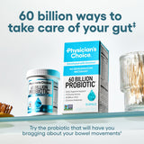 Physician's CHOICE - Optimal Gut Health Bundle: 60 Billion Probiotics + Digestive Enzymes for Digestive Comfort and Immune Support