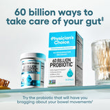 Physician's CHOICE - Optimal Gut Health Bundle: 60 Billion Probiotics 60ct + Digestive Enzymes for Digestive Comfort and Immune Support