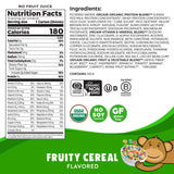Orgain Organic Kids Nutritional Protein Shake, Fruity Cereal - Kids Snacks with 8g Dairy Protein, 22 Vitamins & Minerals, Fruits & Vegetables, Gluten Free, Soy Free, Non-GMO, 8.25 Fl Oz (Pack of 12)