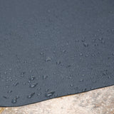 VersaTex Multi-Purpose Recycled Rubber Floor Mat for Indoor or Outdoor Use, Utility Mat for Entryway, Tool Bench, Garage, Under-Sink, Patio, and Door ; 24" x 36", Black