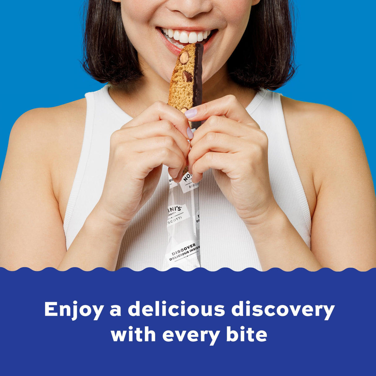 Nonni's Italian Biscotti Variety Pack - 6 Assorted Flavors - Holiday Snack for Christmas Cookies - Cookie Variety Pack - Italian Cookie Assortment - Biscotti Individually Wrapped Cookies - Kosher