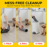 Glad for Pets, Puppy Pads - Activated Carbon, Dog Pee Pads, 100 Count