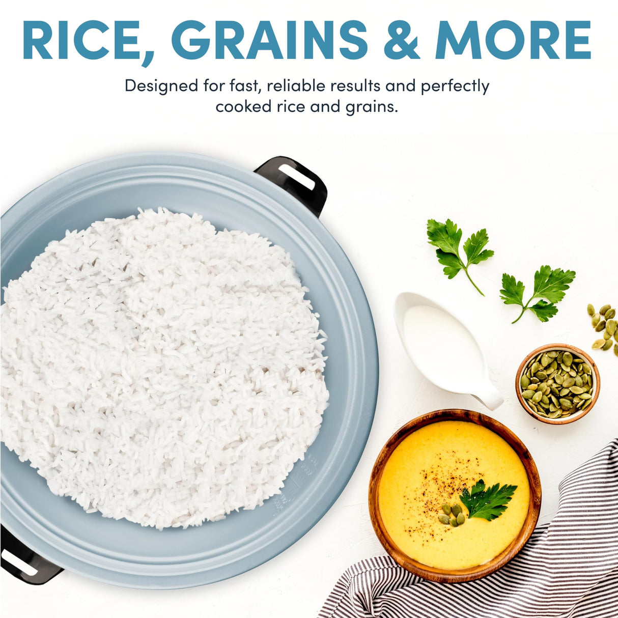 AROMA® 20-Cup (Uncooked) / 40-Cup (Cooked)/ 7 Qt Commercial Rice Cooker and Warmer