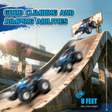 Barlisam Remote Control Car, All-Terrain Remote Control Truck for Boys 8-12, Headlight, 1:20, 10KM/H, 2.4GHZ, Speed-Friendly, Sturdy, Rechargeable RC Cars for Boys 4-7 Christmas, Beginner, Kids 6-12