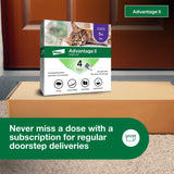 Advantage II Large Cat Topical Flea Treatment & Prevention, 4ct